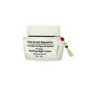 Crème de nuit réparatrice huile pépins de Figue de barbarie 50ml accessoirise