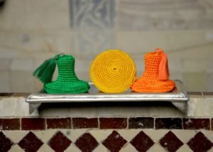 Pierre poncé crochet Berbère